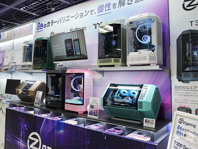 ソフマップ、八角柱デザインのゲーミングPC「OZgaming T300