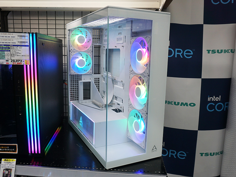 ピラーレス設計を採用したARCTIC初のPCケース「XTENDER VG」が発売