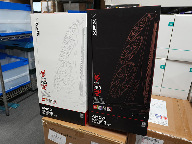 3連ファンクーラー搭載の「XFX Mercury AMD Radeon RX 9070XT OC