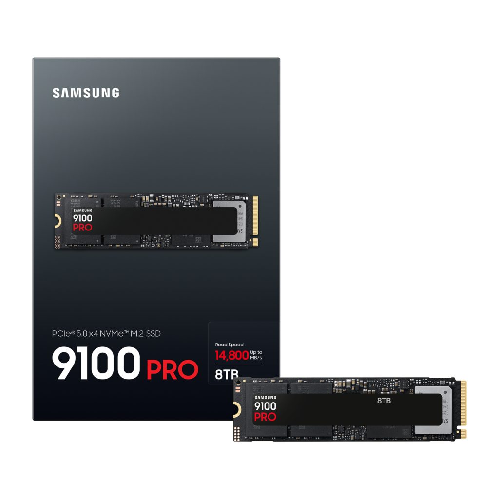 SamsungのPCIe 5.0 SSD「9100 PRO」に大容量8TBモデル、10月3日