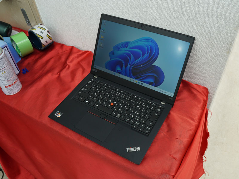 Ryzen 5 PRO搭載の13.3型ノート「ThinkPad X395」が24,800円、中古PC