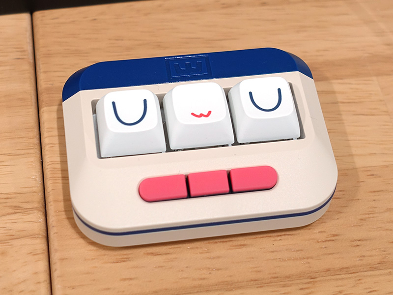 リズムゲーム用マクロパッド「Wooting UwU」が登場、ラピトリ対応