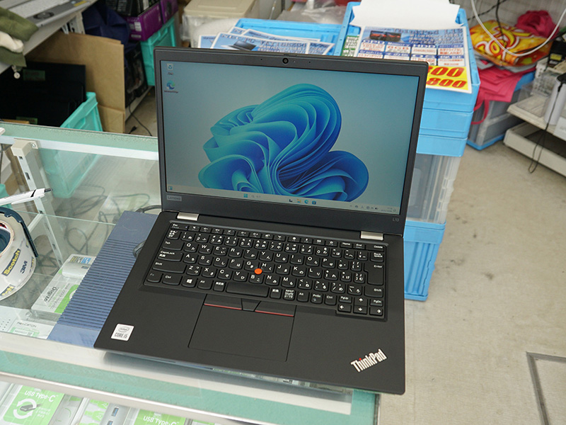 Core i5-10210U+Windows 11 Pro搭載の「ThinkPad L13」が28,800