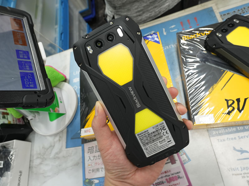 高耐久のアウトドアスマホ「Blackview BV7300」が27,800円、未使用品
