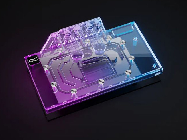 Intel Arc B580ビデオカード用水冷ブロックなど、Alphacoolの水冷