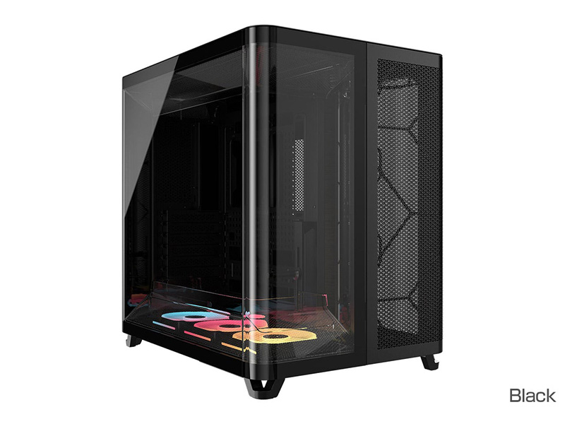 トリプルチャンバー構造のミドルタワー「AIR 5400」がCORSAIRから