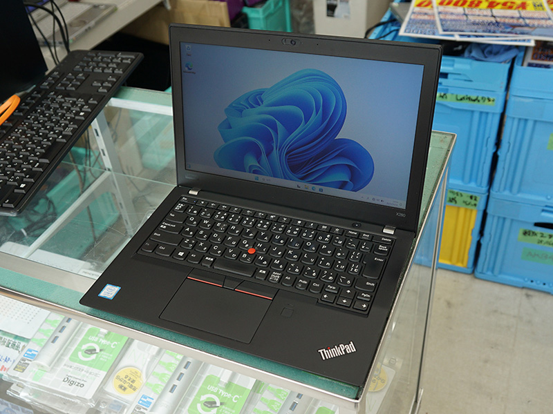 Core i5-8250Uや16GBメモリ搭載の「ThinkPad X280」が27,800円！中古PC