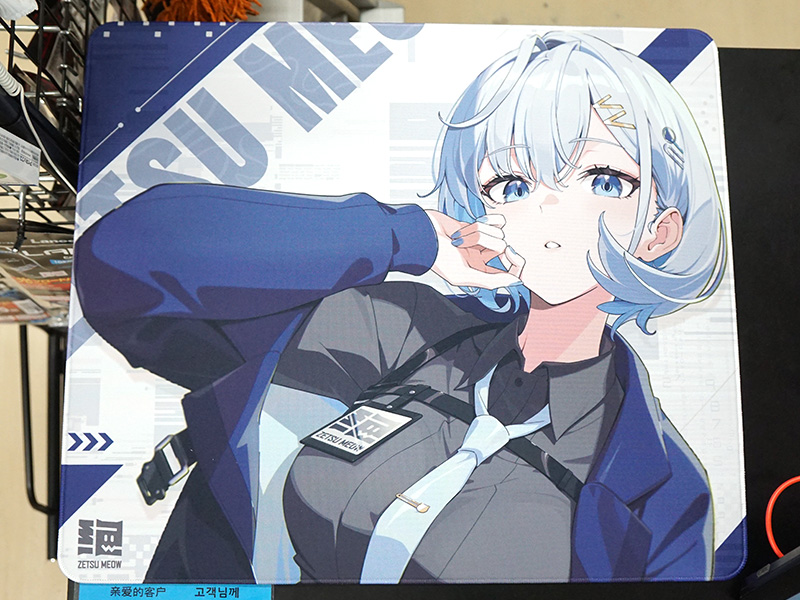 ZetsuMeowの布製ゲーミングマウスパッド「MEOW」が入荷、バランス