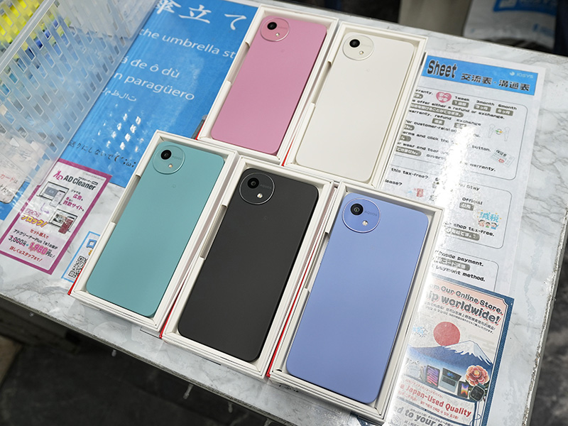 【新品未使用】【2色セット】AQUOS wish5 5G対応の6.6インチスマホ「AQUOS wish5」が19,800円！未使用品セール