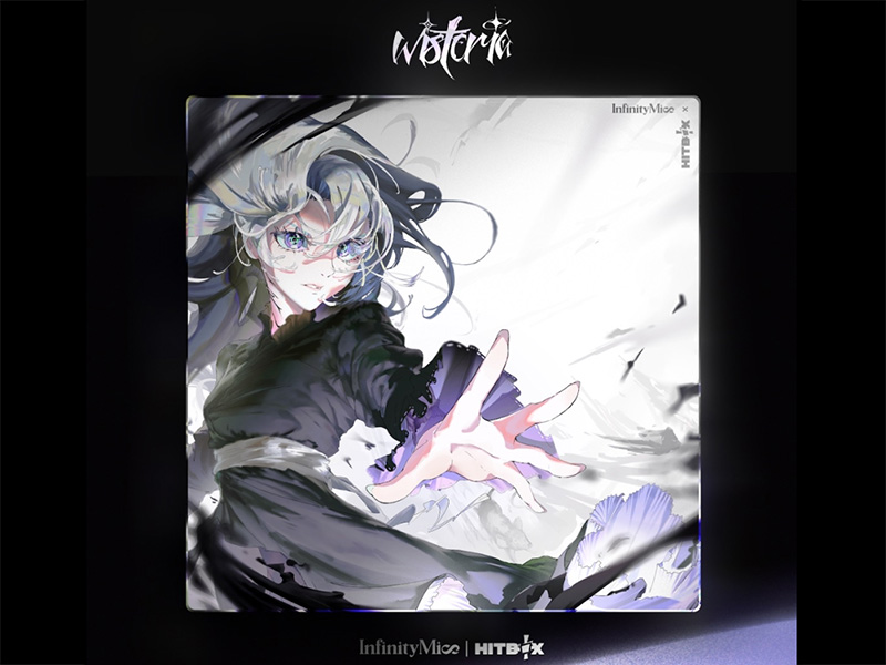 InfinityMiceのガラスマウスパッド「Wisteria」 - AKIBA PC Hotline!