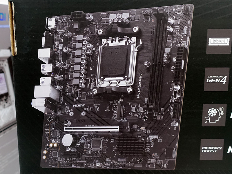 MSIの低価格Ryzen 9000マザー「PRO A620AM-B EVO」が登場 - AKIBA PC
