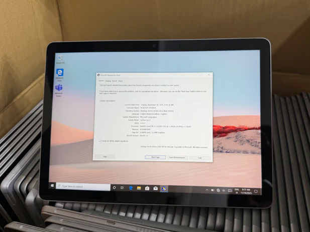Core m3-8100Yや8GBメモリ搭載の「Surface Go 2」が18,000円、中古品が