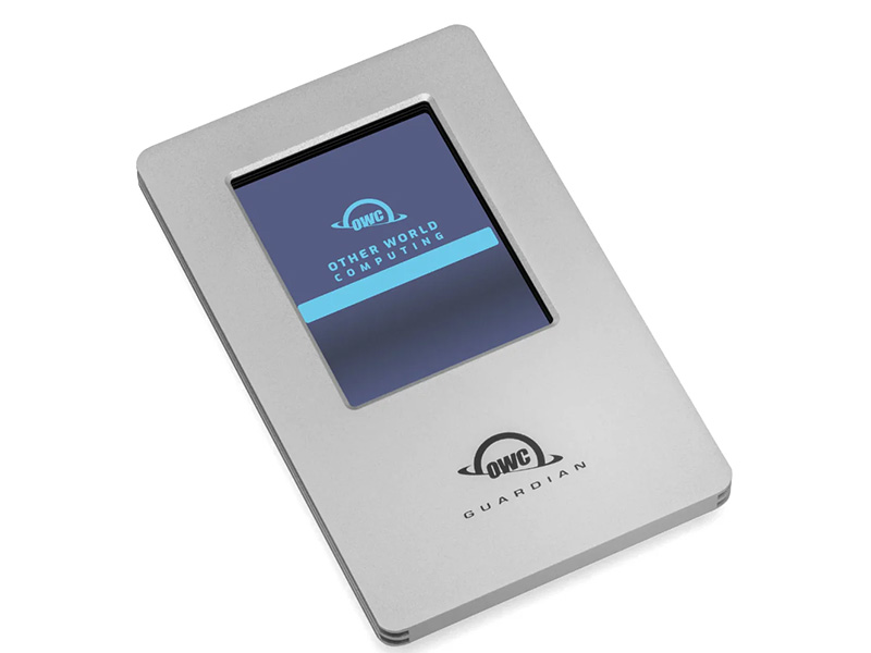 タッチスクリーン搭載の暗号化機能付きポータブルSSDがOWCから - AKIBA