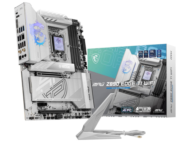 Core Ultra対応の白いATXマザー「MPG Z890 EDGE TI WIFI」などがお得