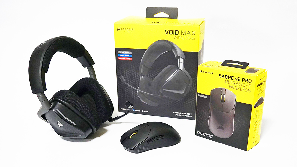 36gの軽量で疲れないマウス「SABRE v2 PRO」とDiscordとゲーム音声を