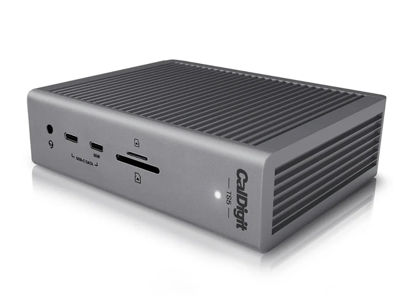 Thunderbolt 5接続の15ポートマルチドック「CalDigit TS5」が入荷