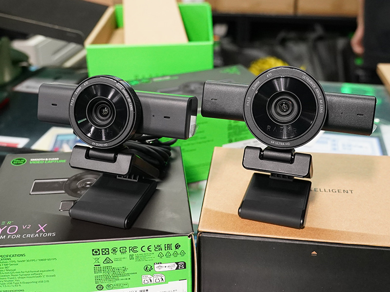 4K/AI機能対応のWebカメラ「Kiyo V2」がRazerから、1440p対応の「Kiyo