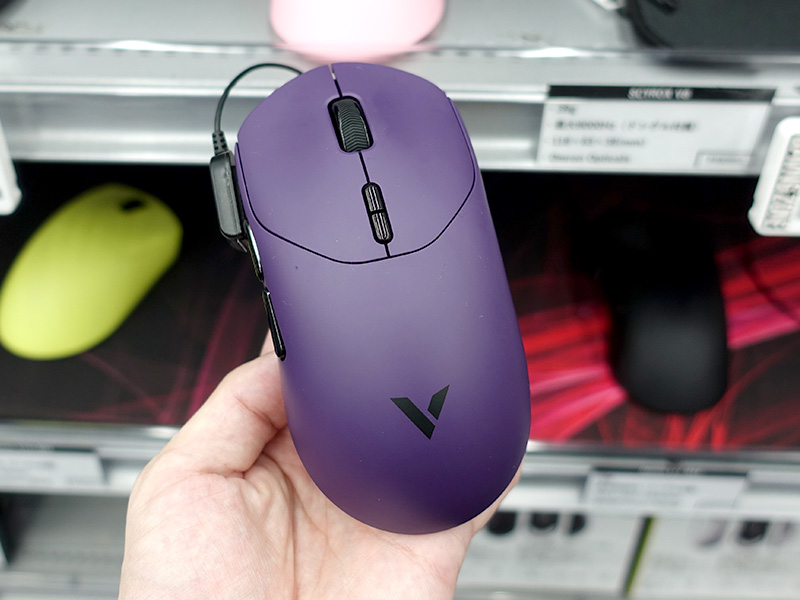 RAPOO、最新Nordic MCU搭載で8K対応の軽量マウス「VT2 MAX」など3