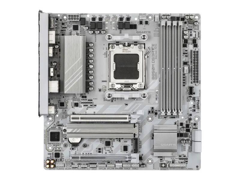 GIGABYTEのRyzen 9000対応microATXマザー「B850M DS3H ICE」に新