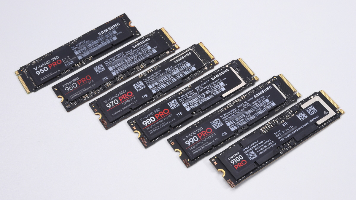 SSDは10年間で速度6倍・容量16倍に！Samsungのモデルで振り返るSSD進化