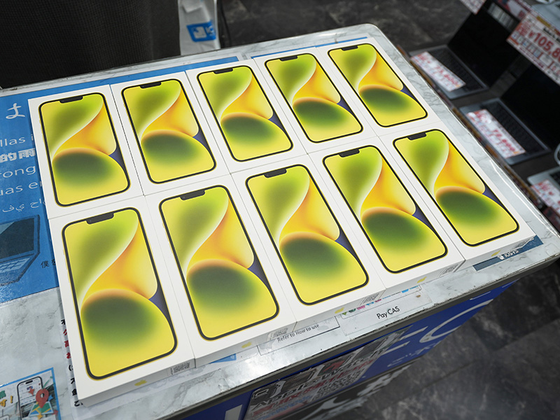 カナダ版「iPhone 14 Plus」が92,800円から！イエローモデルの未使用品