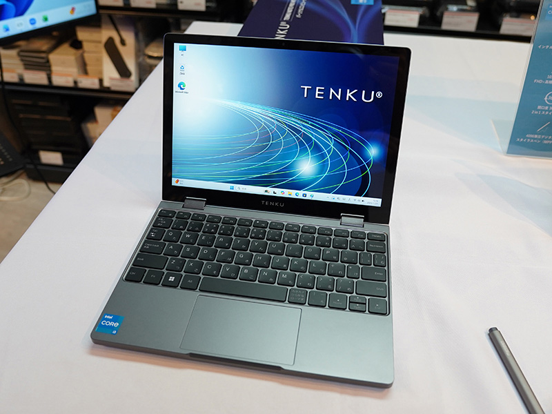 Surfaceペンに対応した10.51インチ 2in1 UMPC「TENKU Note Pro」が発売