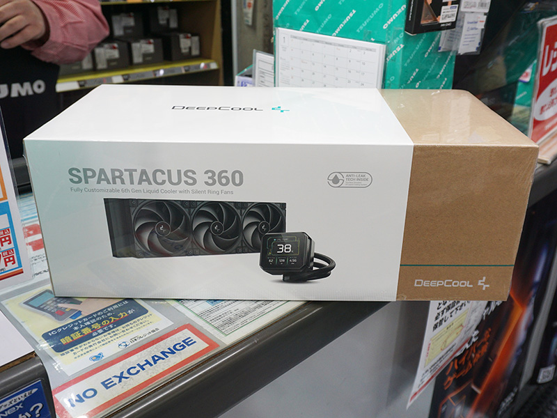 3.4型液晶搭載の水冷クーラー「SPARTACUS 360」がDeepCoolから - AKIBA