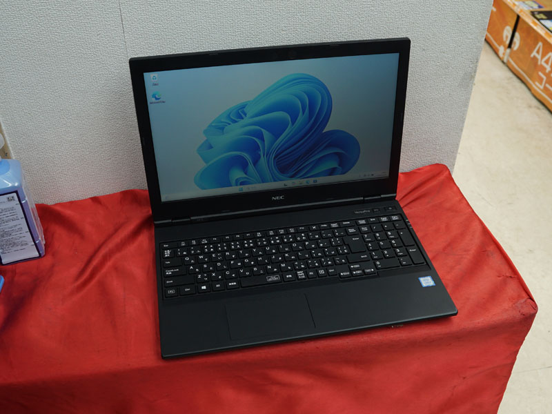 第8世代Core i3やDVDドライブ搭載のNEC製15.6型ノートが15,800円、中古