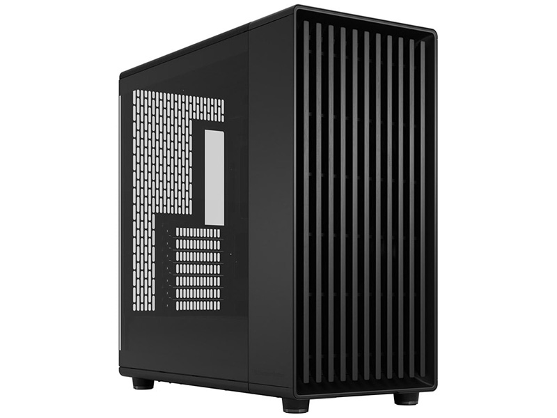 Fractal Designの木製フロントパネルケース「North」にフルブラックの
