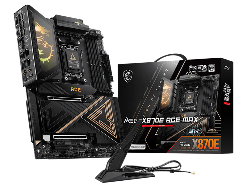 MSIのハイエンドマザー「MSI MEG X870E ACE MAX」が発売 - AKIBA PC