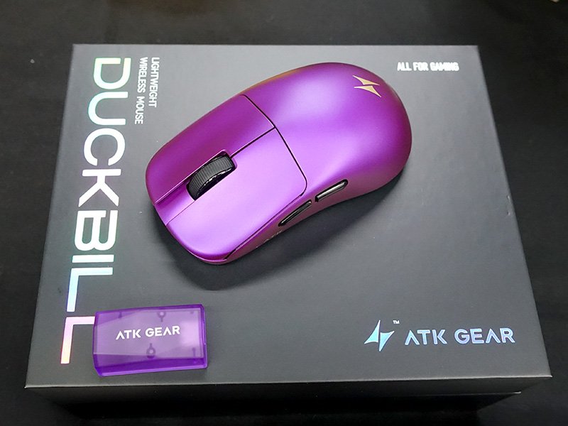 ATK Blazing Sky Duckbill × マウスパッド Amazon.com: ATK Blazing Sky Duckbill Ultra Wireless Gaming Mouse