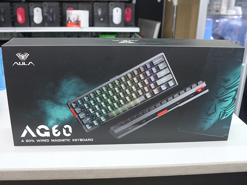 サスペンション機構を搭載したゲーミングキーボード「AULA AG60/AG60