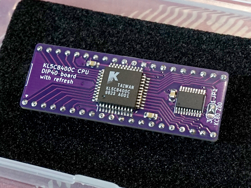 Z80互換CPU(KL5C8400)DIP40化基板」が店頭入荷 - AKIBA PC Hotline!