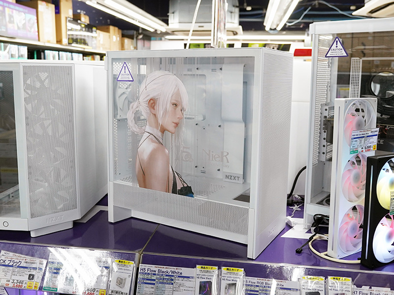 NZXT×NieRコラボのPCケース「H5 FLOW NieR 15TH ANNIVERSARY EDITION