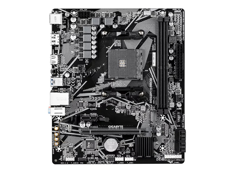 GIGABYTEのRyzen 5000対応microATXマザー「B550M H ARGB」 - AKIBA PC