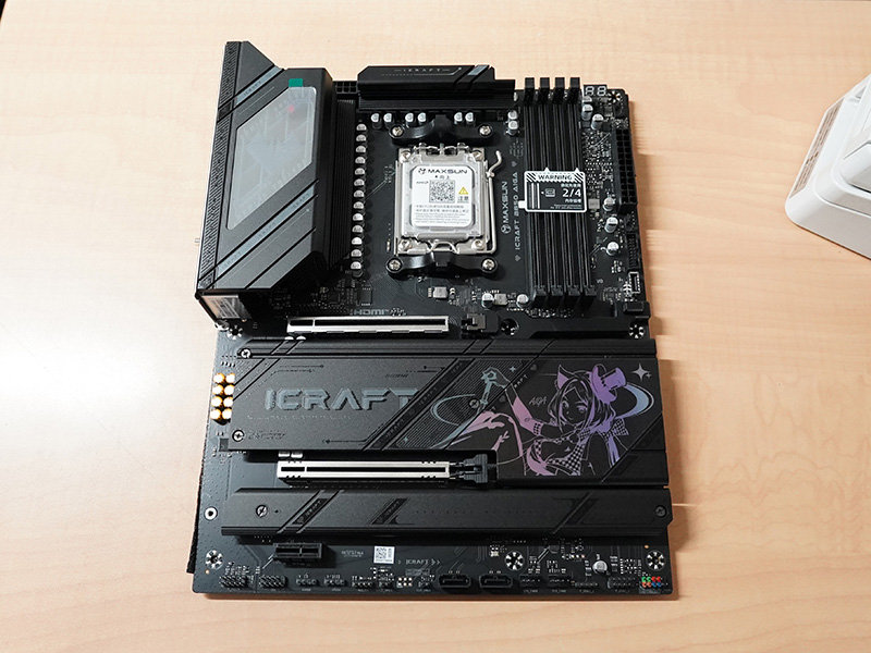 m.s 未使用 定価9万Ede&Ravenscroftアルパカ100%A6 MAXSUNのRyzen 9000マザー「MS-iCraft B850 AIGA」が登場