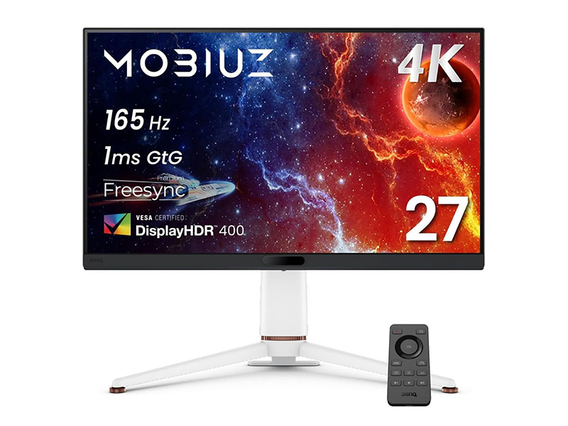 180Hz/WQHDモデルや240Hz/4Kモデルなど、BenQのゲーミングモニターが新