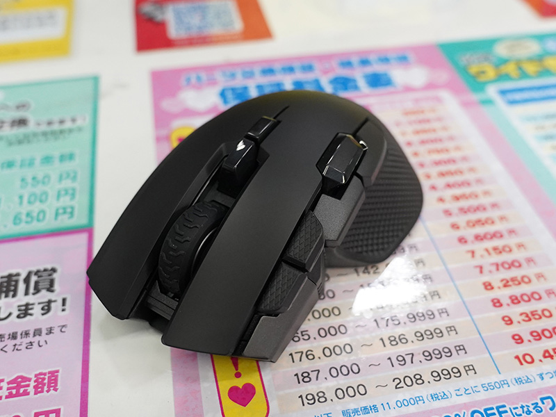 CORSAIRの10ボタンゲーミングマウス「IRONCLAW WIRELESS SE」 - AKIBA