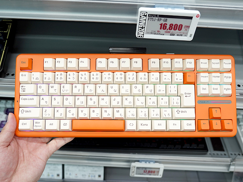 AULAの日本語メカニカルキーボード「F65/F75/F87/F99」が入荷