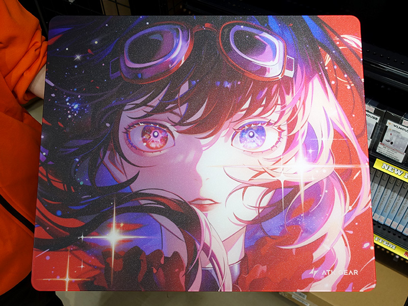 【新品未開封】ATK Gear ガラスマウスパッドCrimson 限定モデル バランスタイプのATK製ガラスマウスパッド「ATK Tempered Crimson