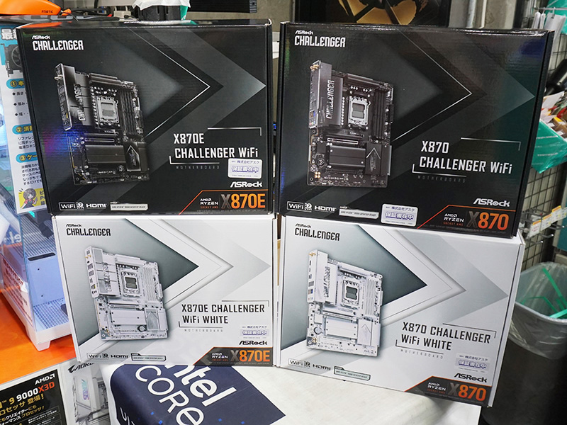 ASRockのRyzen 9000マザー「X870/X870E Challenger WiFi」が発売