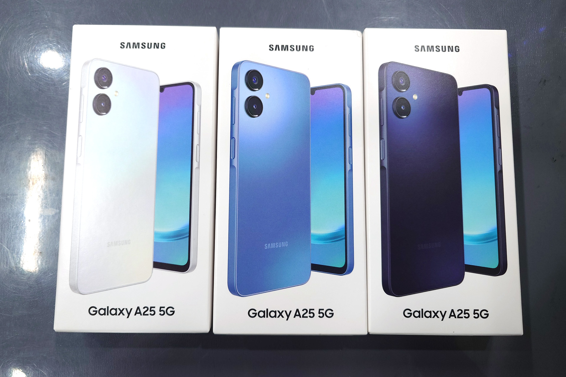 Samsung ライトブルー二台セット 6.7インチ 5G A25 Galaxy Galaxy 公式 Japan Samsung 5G）| 5G（ギャラクシーA25 A25 スマートフォン本体