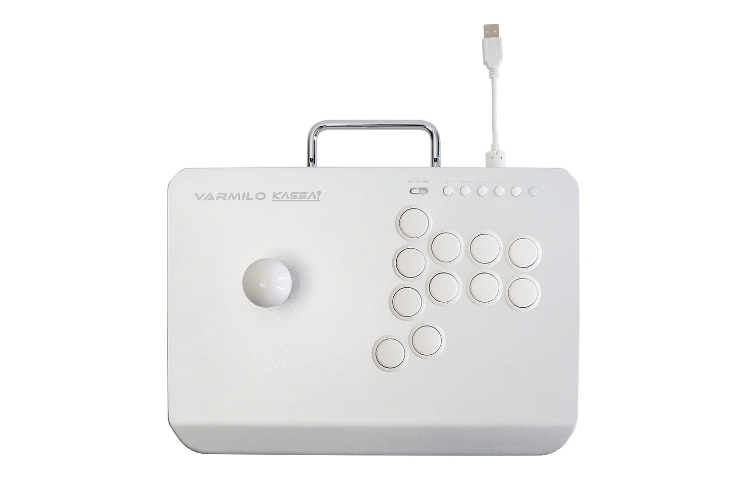 巻取りUSBケーブル内蔵のラピトリ対応アケコン「VARMILO KASSAI」にUSB