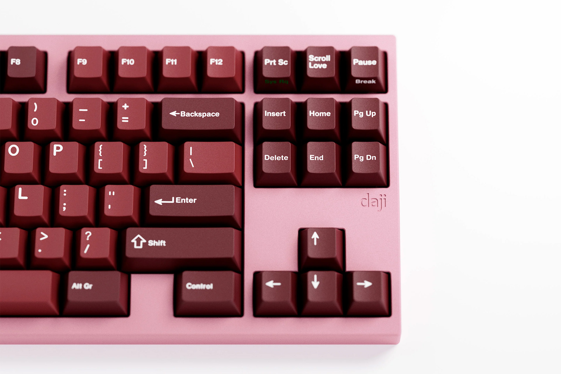 鮮やかな赤色が印象的なキーキャップセット「GMK Cherry Love