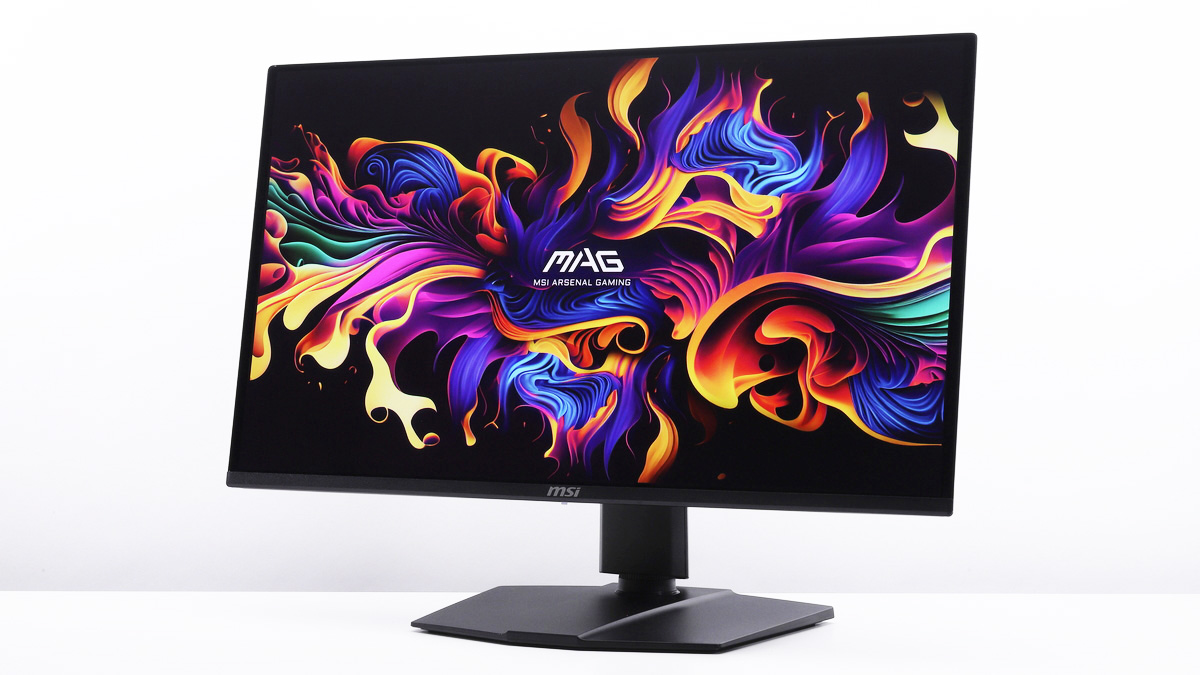 有機ELの本格ゲーミングモニターが7万円に、26.5型/WQHD/240Hzの「MSI