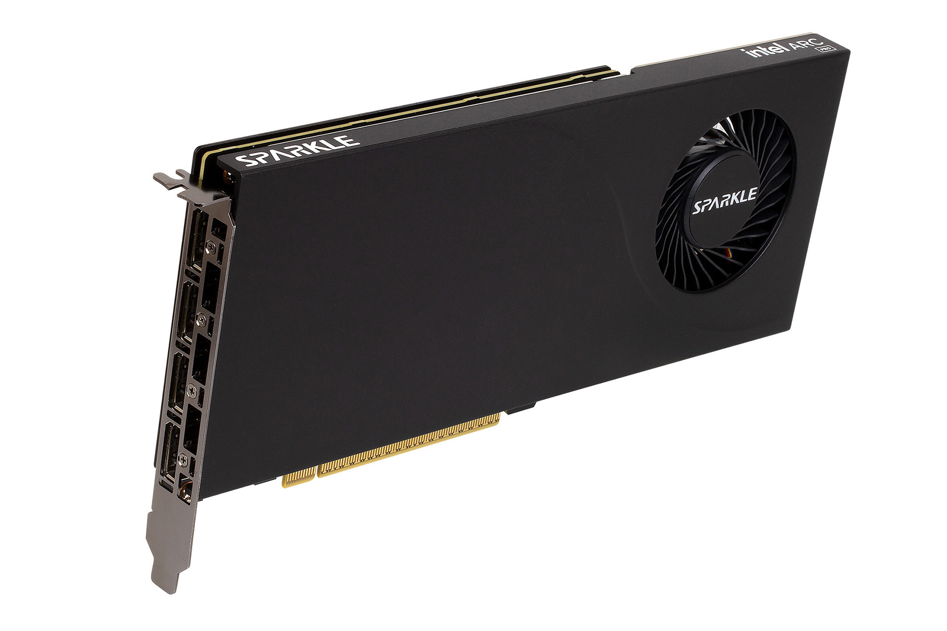 グラフィックボード・グラボ・ビデオカード Intel Arc Pro B50 16GB VRAM 16GBメモリ/1スロット仕様のIntel Arc Pro B50ビデオカードがSPARKLE