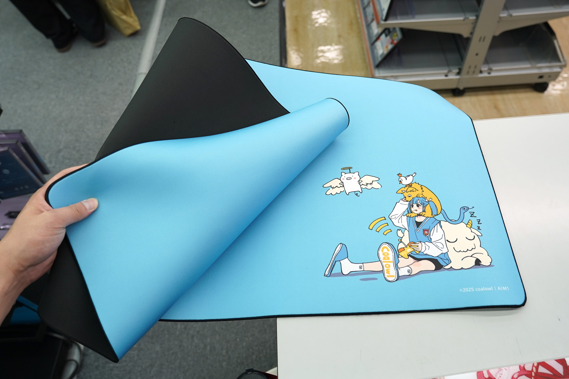 Lies of P 公式マウスパッド 非売品 当選品 新品 イラストレーターコラボのゲーミングマウスパッド「coalowl x AIM1