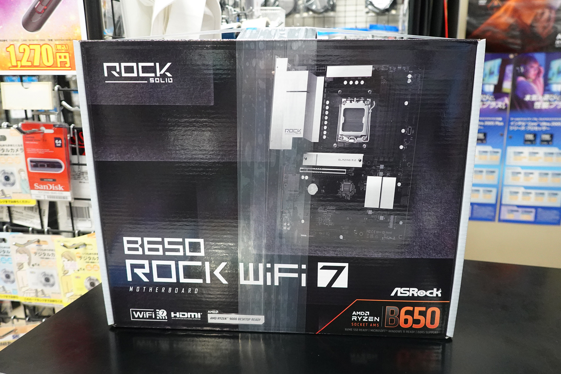 ASRockのRyzen 9000対応マザー「B650 Rock WiFi 7」が発売 - AKIBA PC