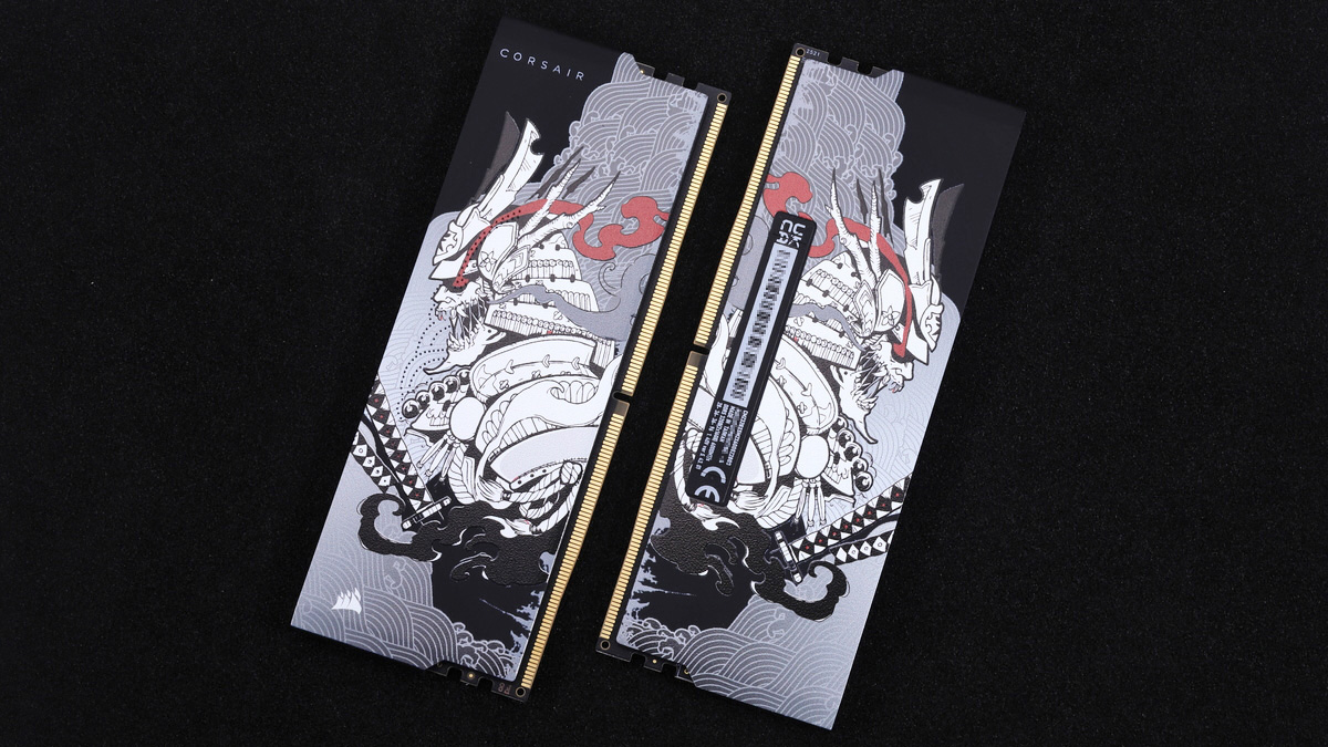 背面コネクタマザーで使いたい！和風デザインのDDR5メモリ「CORSAIR