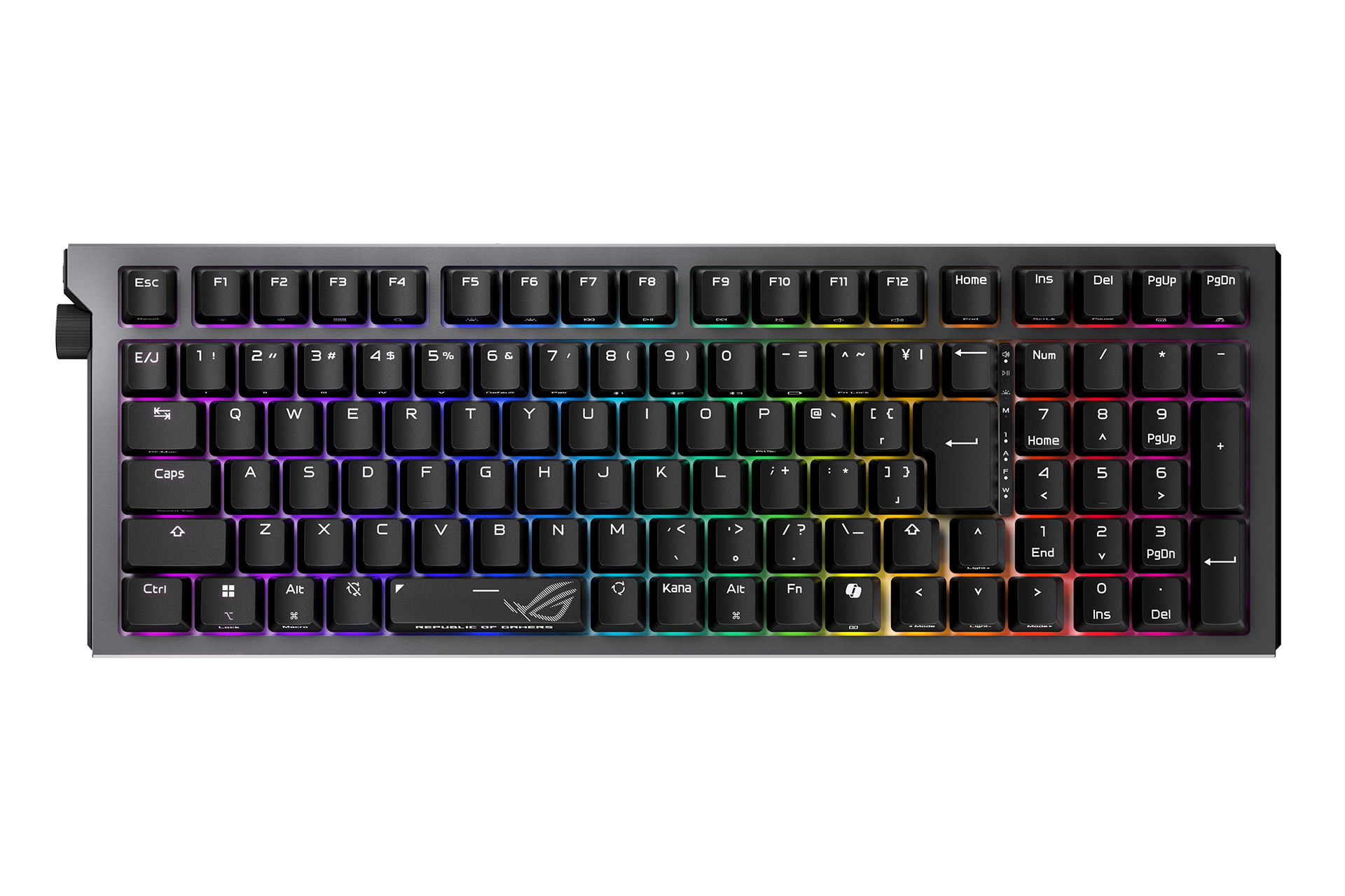 ASUSのゲーミングキーボード「ROG Strix Morph 96 Wireless」に日本語